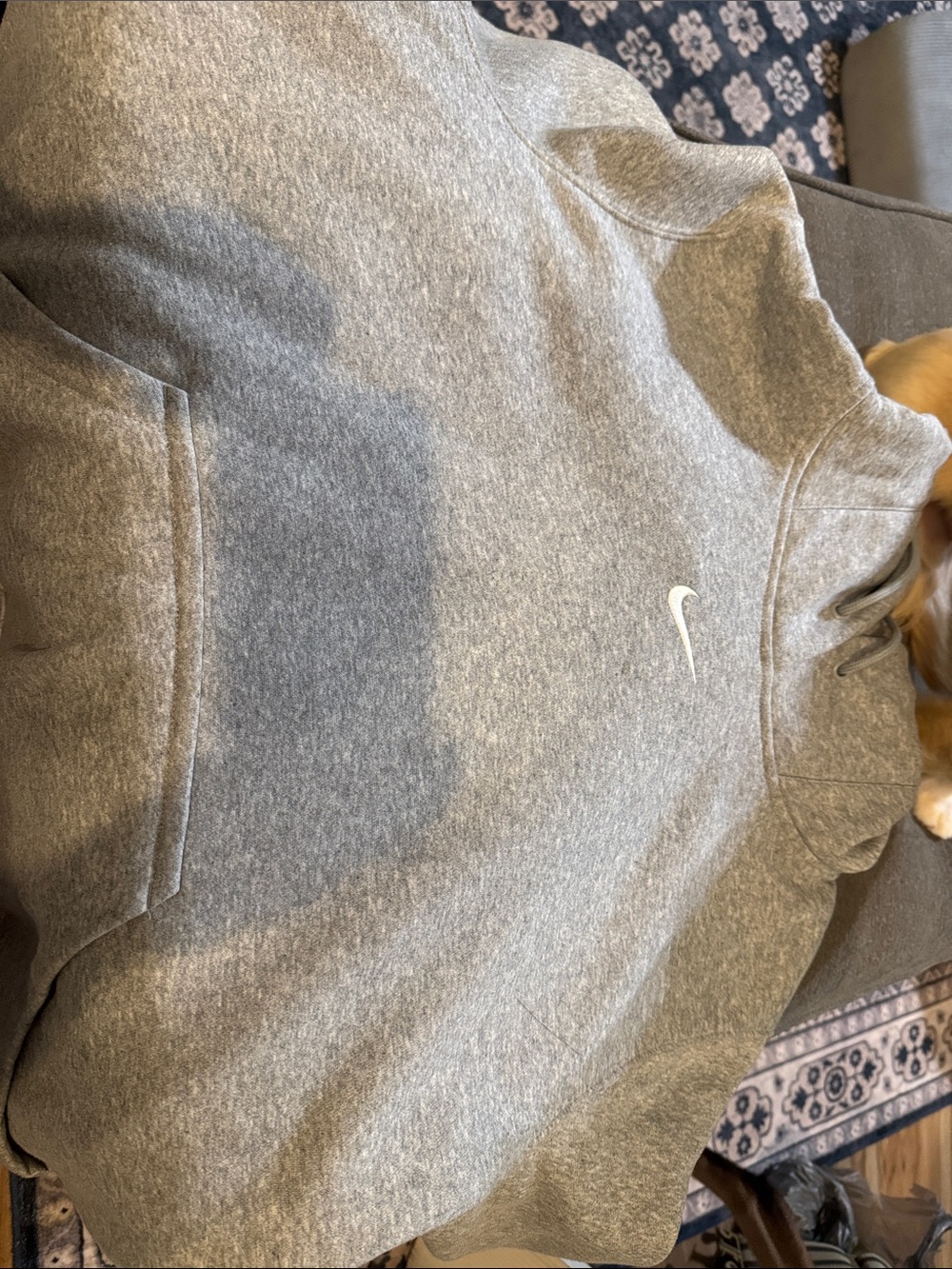 Women’s gray Nike hoodie